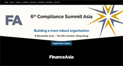 Desktop Screenshot of compliancesummit.asia