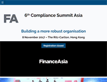 Tablet Screenshot of compliancesummit.asia